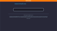 Desktop Screenshot of miasecretnail.com
