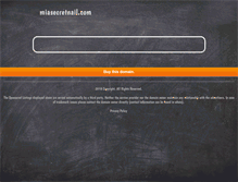 Tablet Screenshot of miasecretnail.com